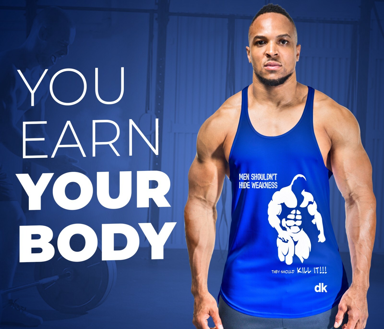 Lot Men Mma Bodybuilding Gym Stringer Vest Y Back Racer Back Motivation Tank Top gallery