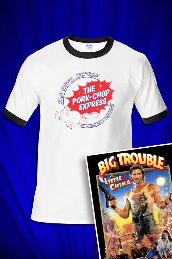 Pork Chop Express RINGER t-shirt FREE S&H USA Big Trouble in Little China