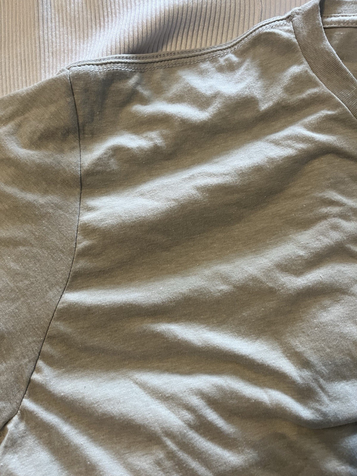 NEXT LEVEL APPAREL Men’s Short Sleeve T-shirt - XL - Brand New - Stone Color gallery