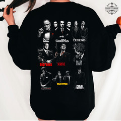Gangster Legends mix Tee | Mafia characters inspired | Classic movie 80s 90s fan