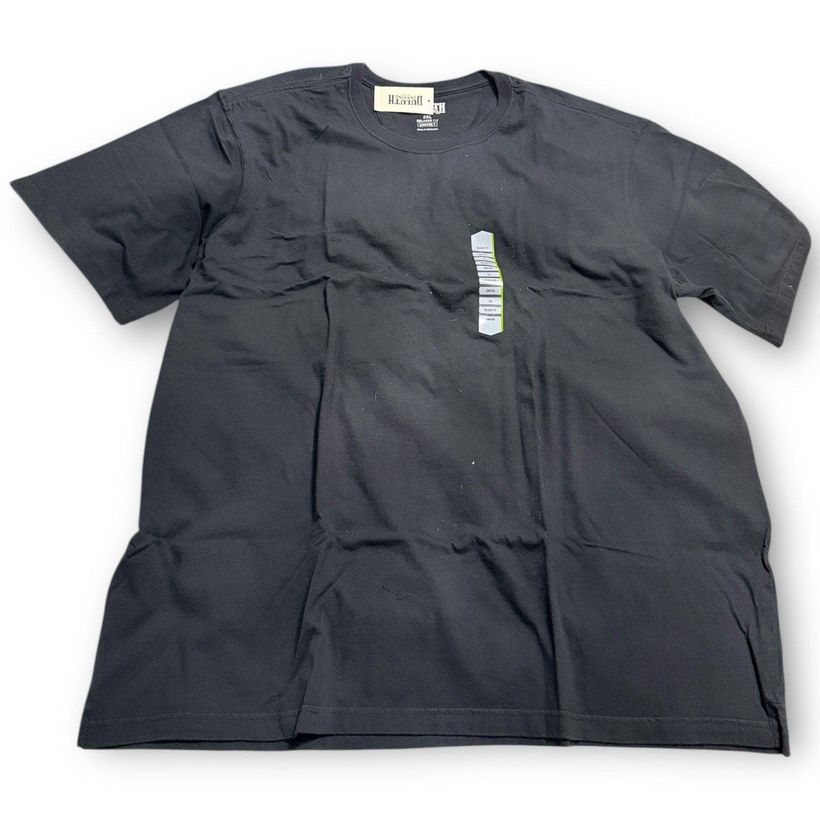 NWT Duluth Trading Men’s Longtail T Short Sleeve Tee Black gallery