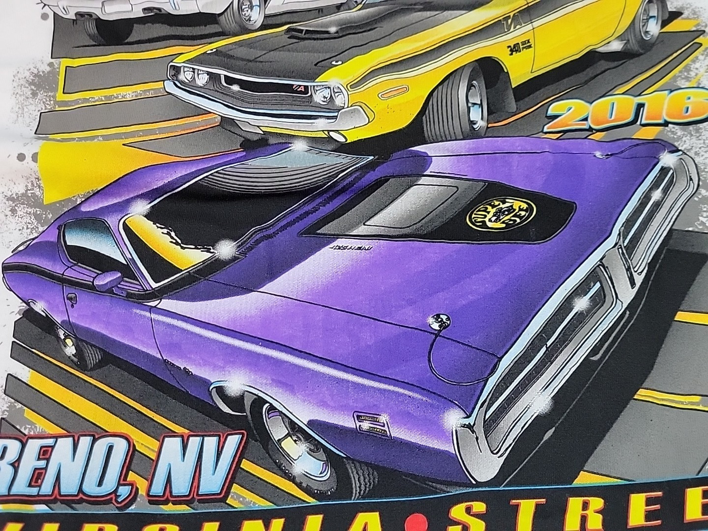 Cruisin Shirt Mopar 2016 Reno NOS NICE gallery