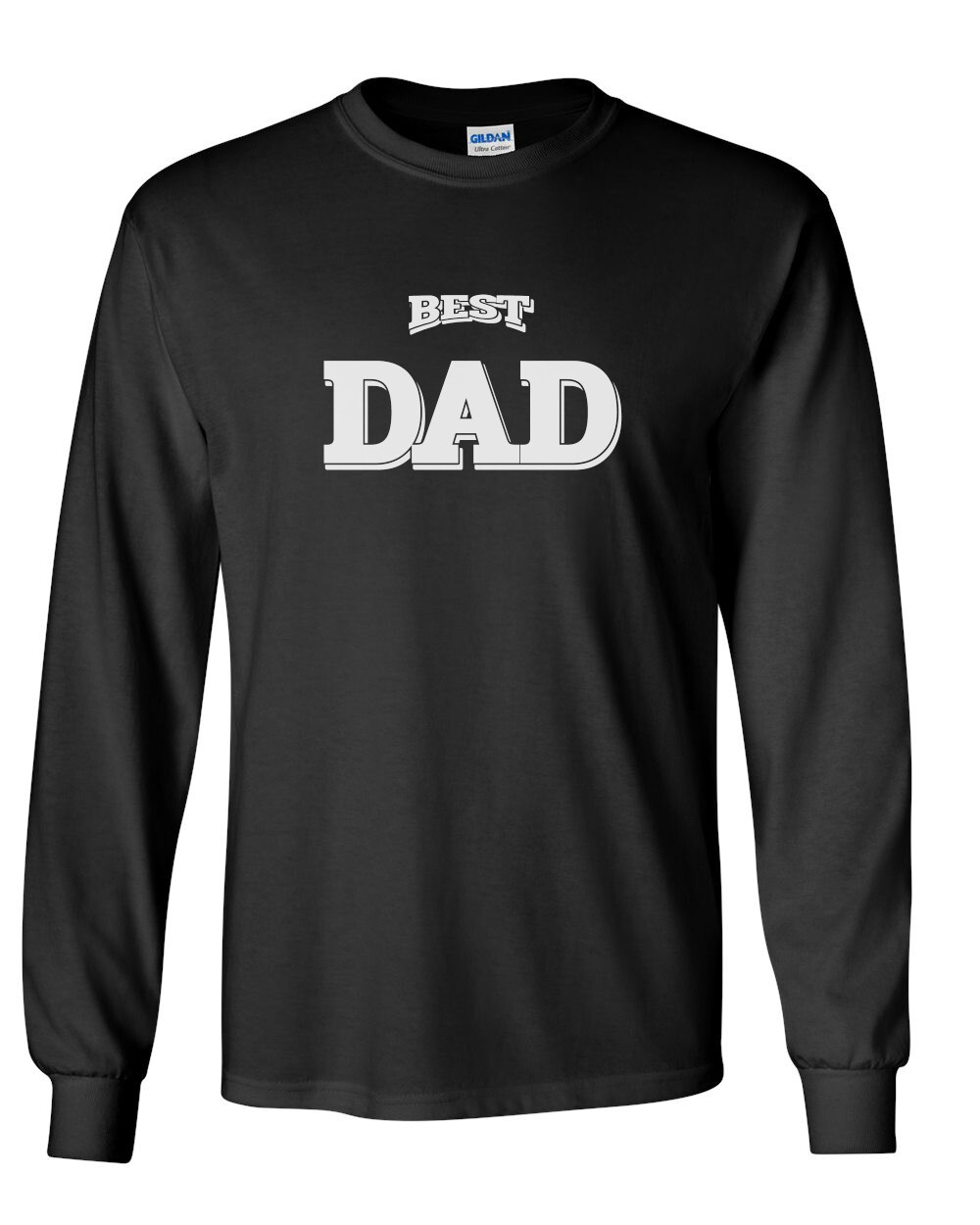 Best Dad Long Sleeve Shirt Mens Funny Crewneck Fathers Day Birthday Christmas gallery