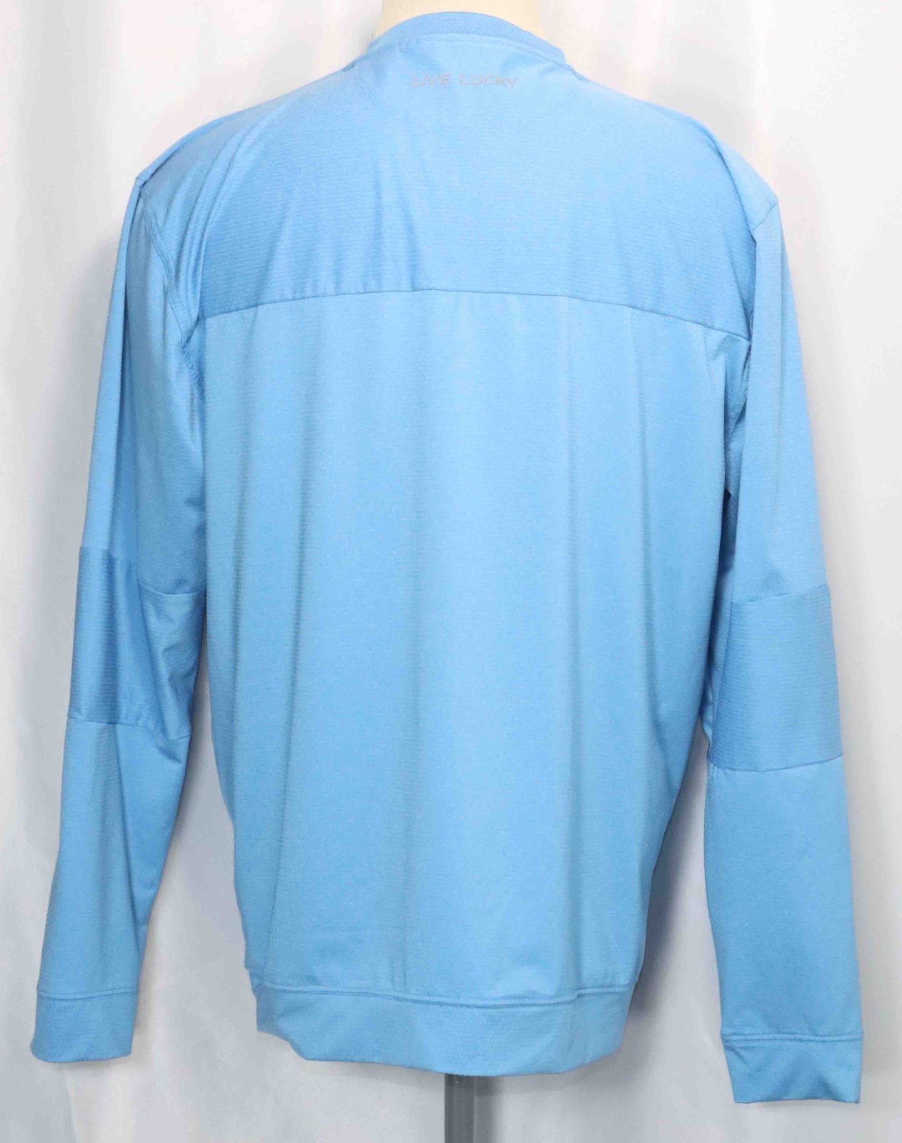 Black Clover Blue Polyester Spandex Long Sleeve Shirt Mens Size XL gallery