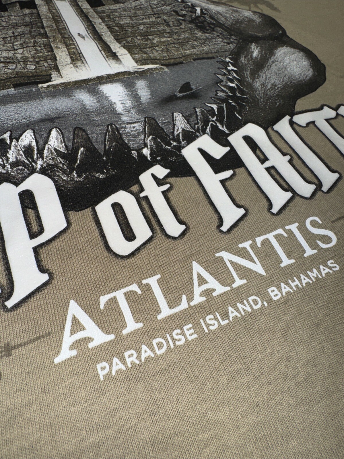 Atlantis Paradise Island Bahamas Shirt "I SURVIVED THE LEAP OF FAITH " Sz XL New gallery