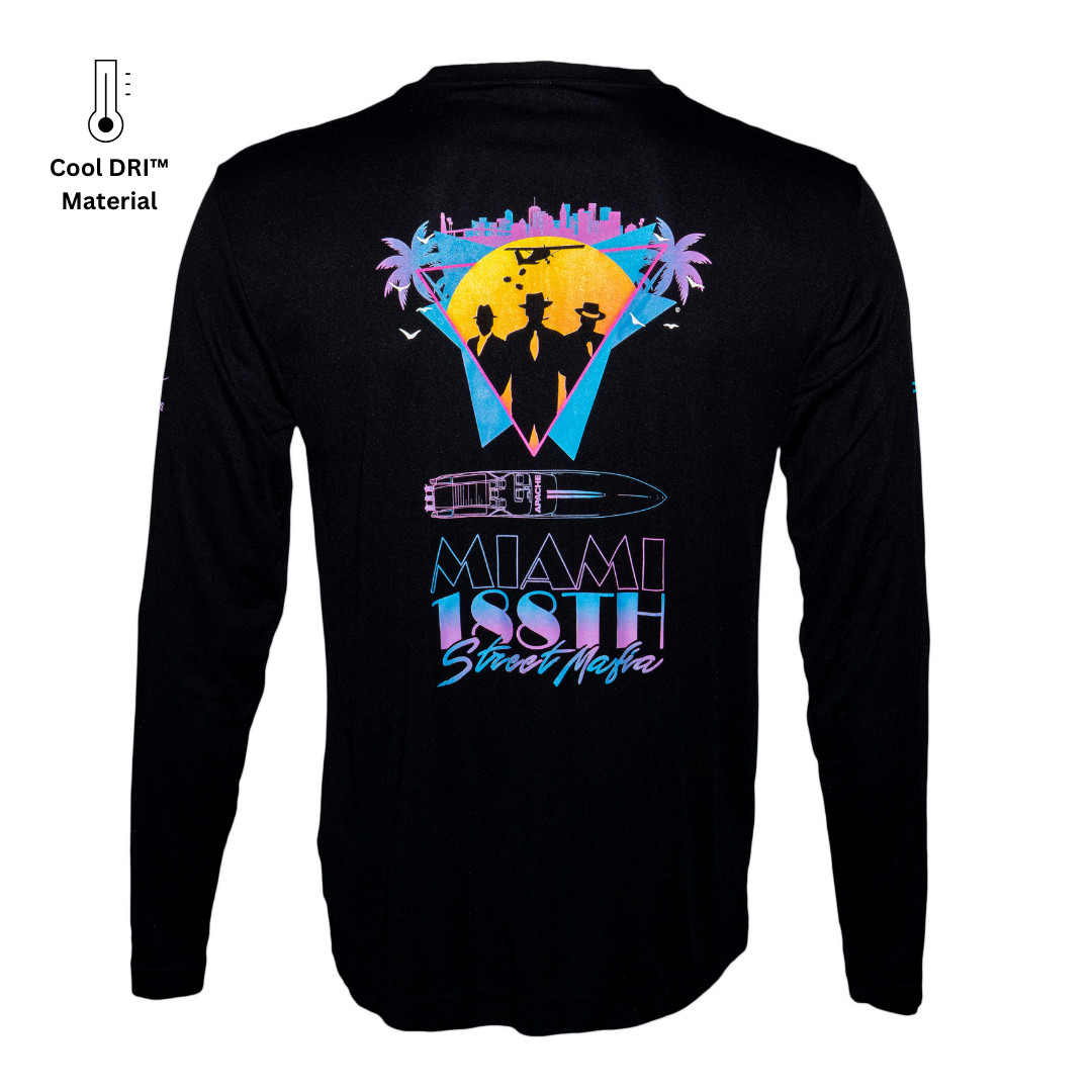 1975 Thunderboat Row Long Sleeve Shirt | Miami Edition V1 gallery