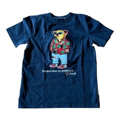 Eternity BC/AD 3D Tropical Bear Tee Shirt Black Men’s Medium