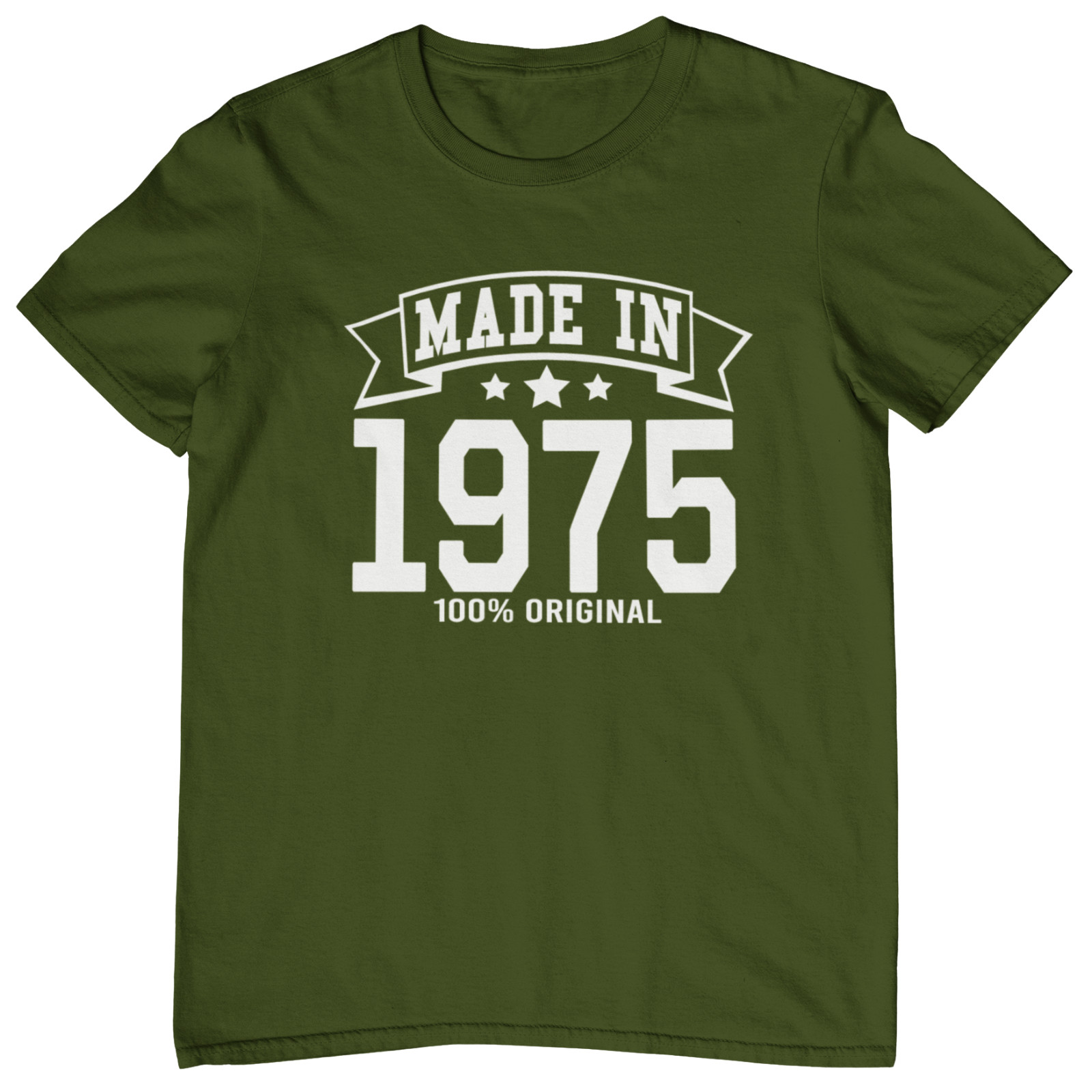 MADE IN 1975 T-SHIRT (Gildan Birthday 47 Gift Dad Mom Present seventies Party) gallery