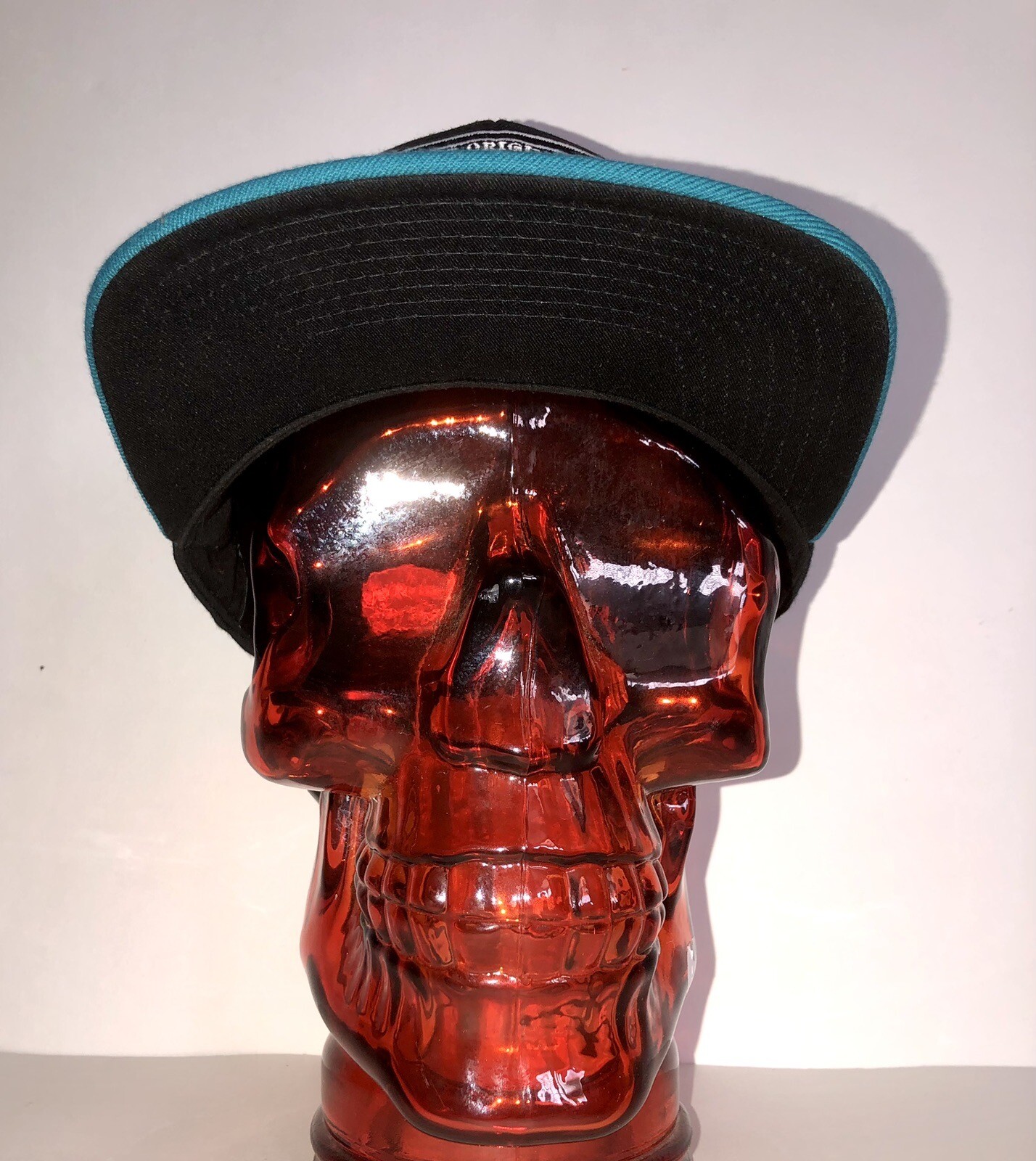 Famous Stars And Straps Tiff Blue Sample Snapback Hat NEW Travis Barker Blink182 gallery