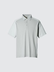 Genuine UNIQLO Broadcloth Shirt (Button-Down Collar) Stripe E LIGHT GRAY MEN