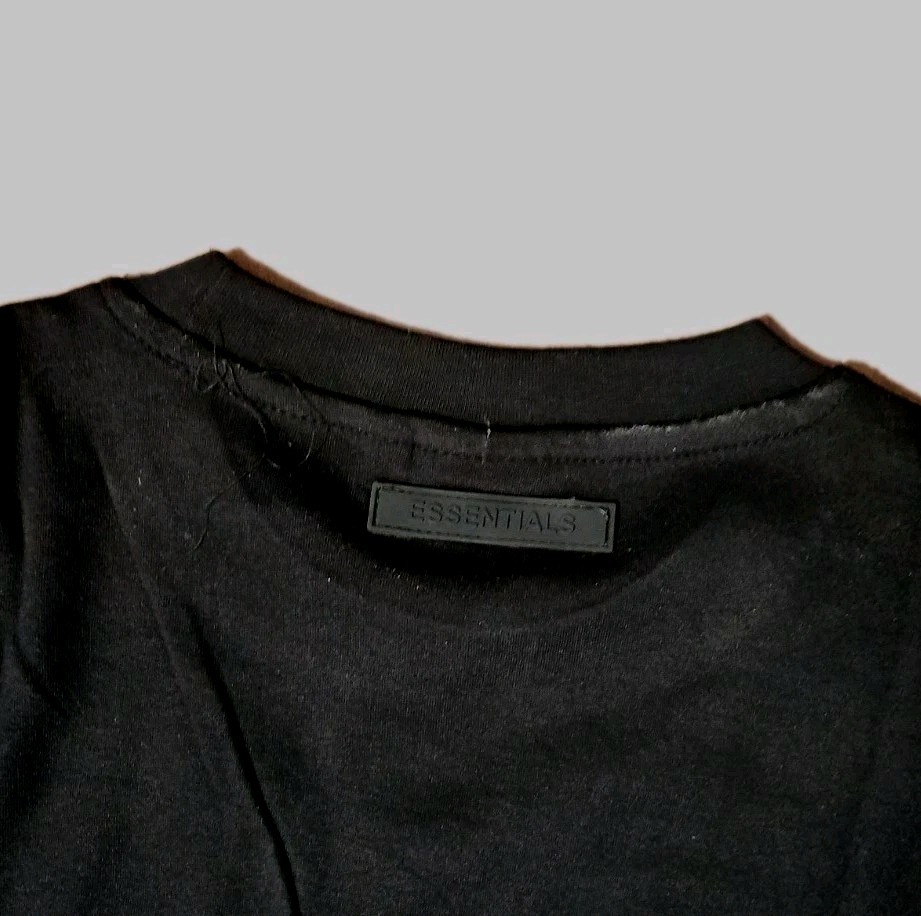 Fear Of God Essentials 100% Cotton Tee+Shorts Set Slim Fit Black XL. New gallery