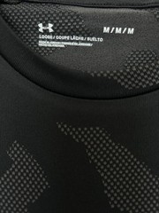 Under Armour Men’s Mesh Tee Black Camouflage Size M Velocity Jacquard