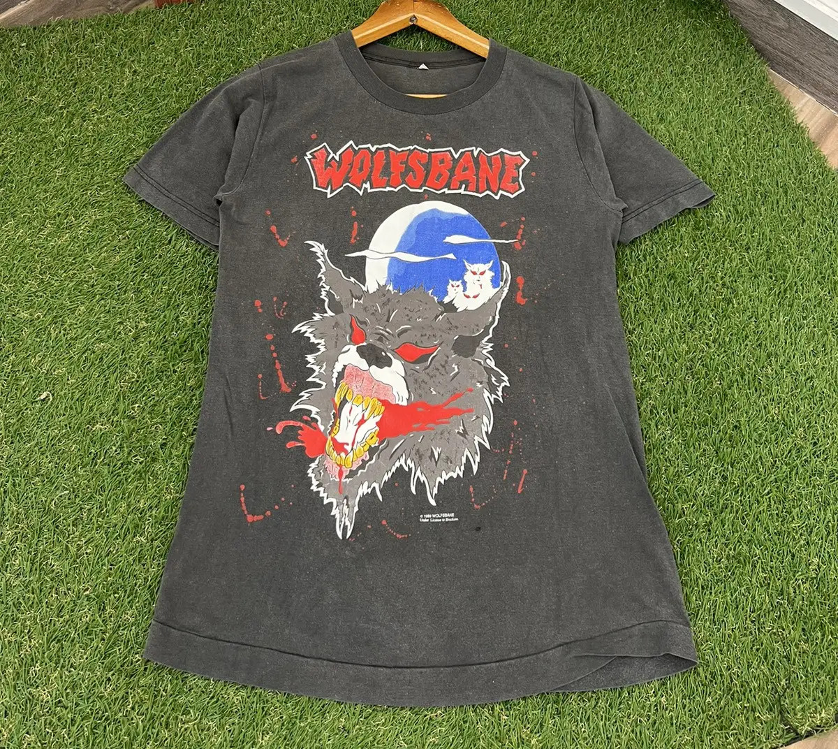 Wolfsbane Band Music For Lovers Black T-Shirt Cotton Full Size VK50 gallery