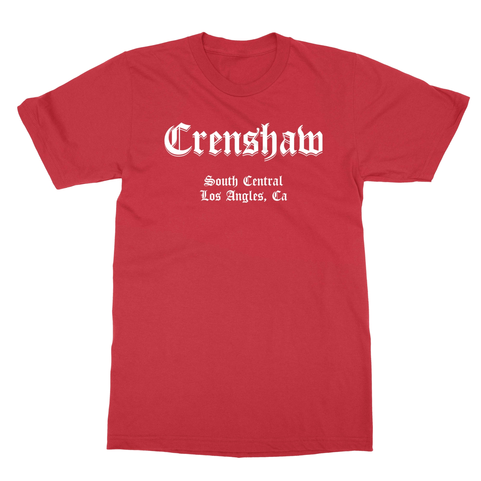 Crenshaw South Central Nipsey Marathon LA Hood Los Angeles Men’s T-Shirt