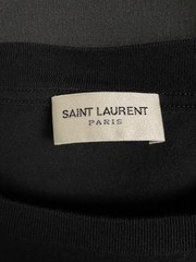 Saint Laurent Paris Snake Rose Graphic Print Black T-Shirt Men’s Designer Tee