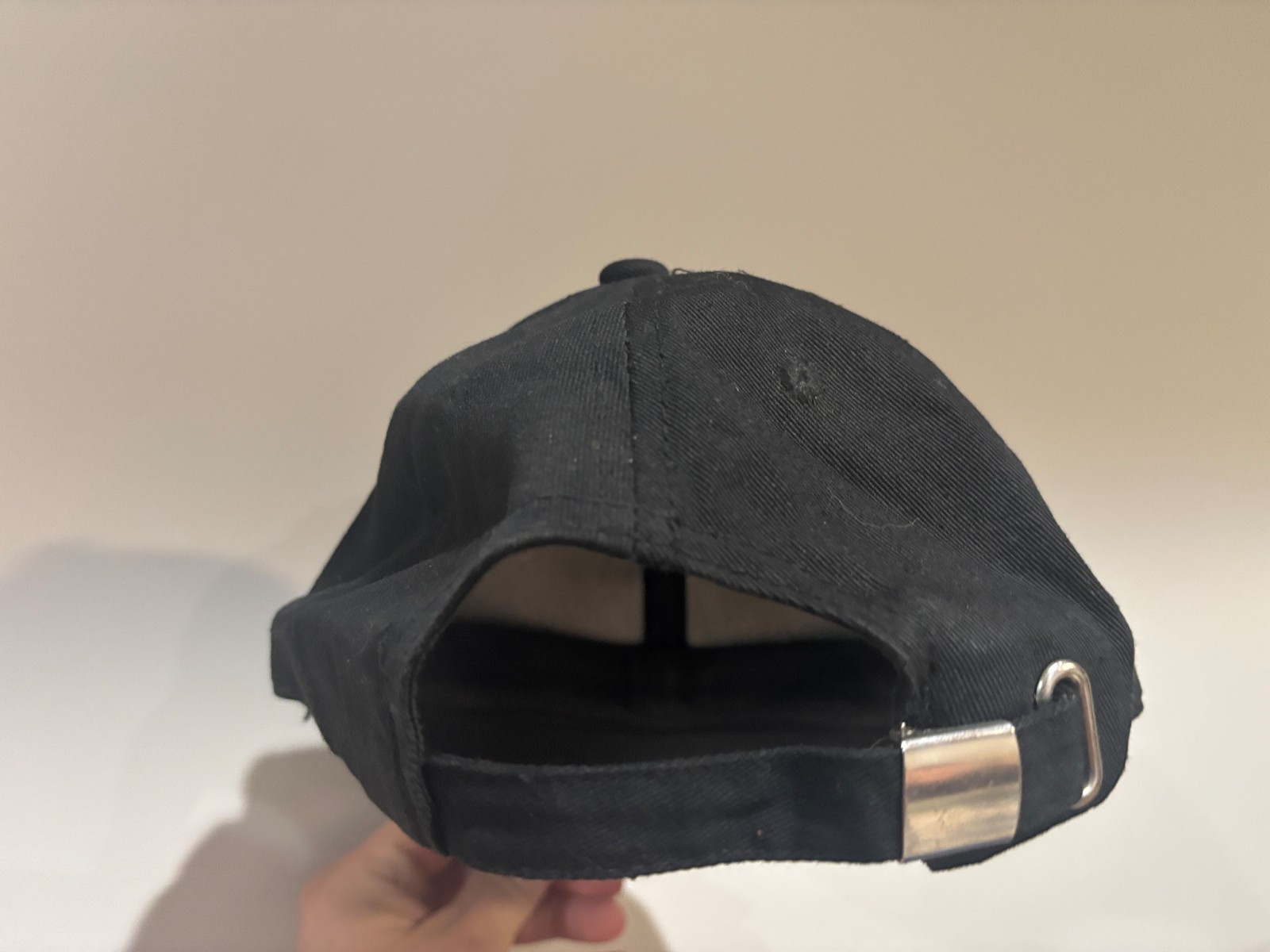 SCP Containment Hat Black Adjustable Cloth Strap Baseball Cap Gamer Cosplay Game gallery