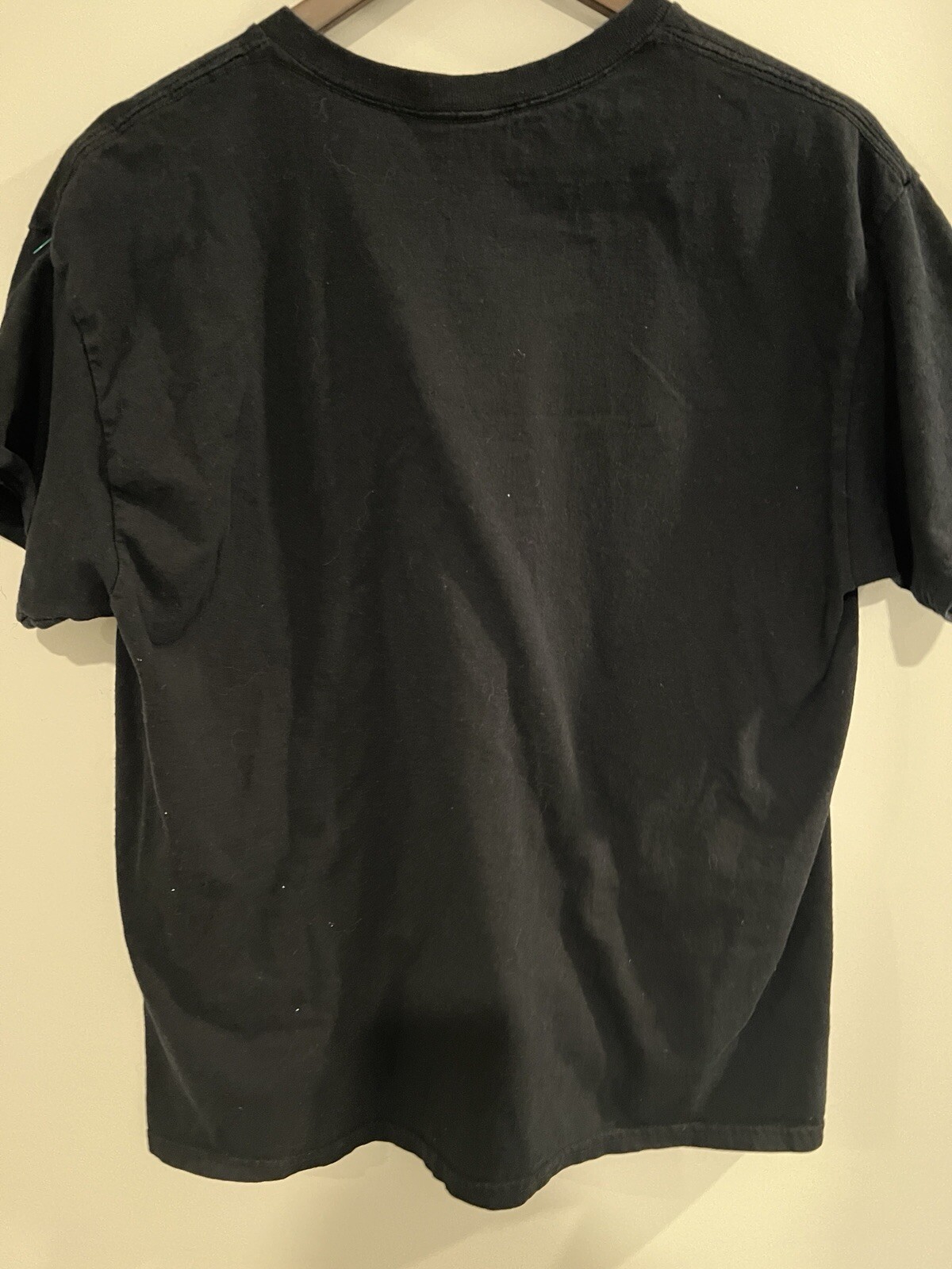 RARE Scream Thriller Movie Actors Headshots Men's Black T-Shirt Size Large gallery