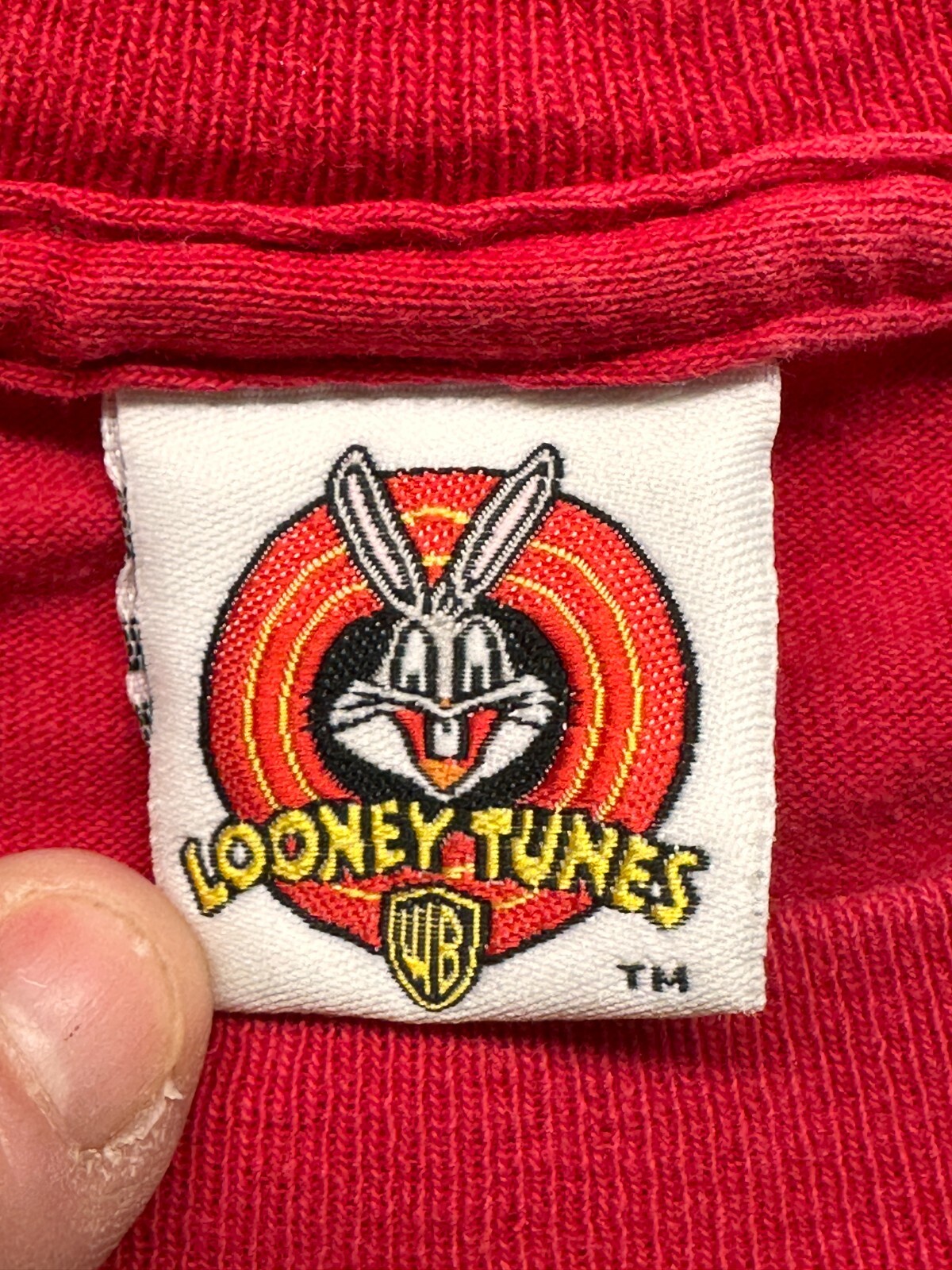 Vintage Looney Tunes 2001 Tweety Bird Don’t Bother Me I'm Busy TShirt Sz L gallery