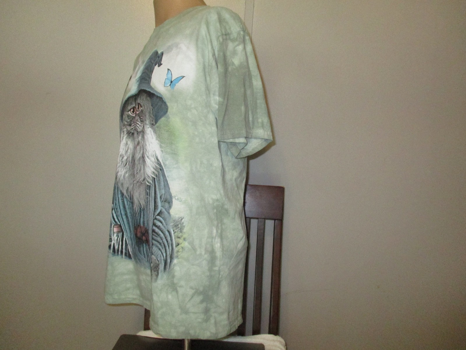 The Mountain Catdalf Cat Gandalf Lord Rings Tie Dye T Shirt SZ Medium FREE SHIP gallery