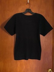 Homme Plissé Issey Miyake Basics Pleated Crewneck T-Shirt size 2/medium