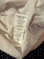 Palace Skateboards SS25 Sci-Fi Fantasy Email Tee White L with bag