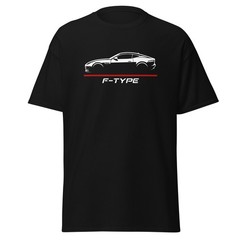 F-Type Supercharged V8 Aggressive British Coupe Graphic Tee T-Shirt Gift