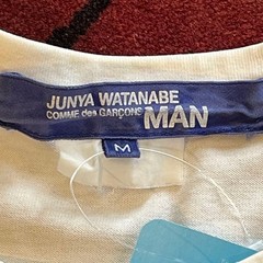 Junya Watana beComme des Garçons White Graffiti T-Shirt Men’s Size M Made in JP