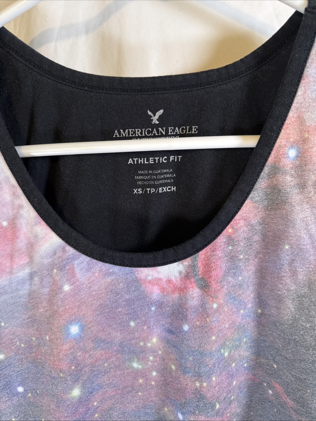 American Eagle Galaxy Print Athletic Fit Tank Top Size XS gallery