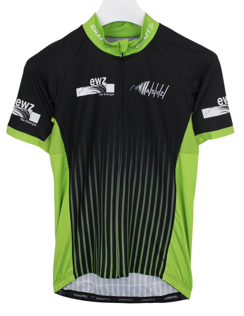 Craft T-Shirt Mens Large Short Sleeve Lig Zip Up Cycling Jersey gallery
