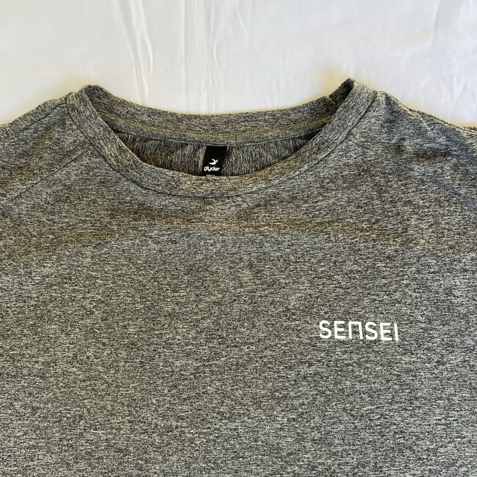 Sensei Lanai Shirt M Blk Heather Four Seasons Resort Hawaii Yoga Fitness 3206 gallery
