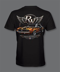 RW Camaro Front Back Logo