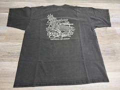 Vintage Harley Davidson Cayman Island Eagles Nest Cycles Black T shirt Size XL