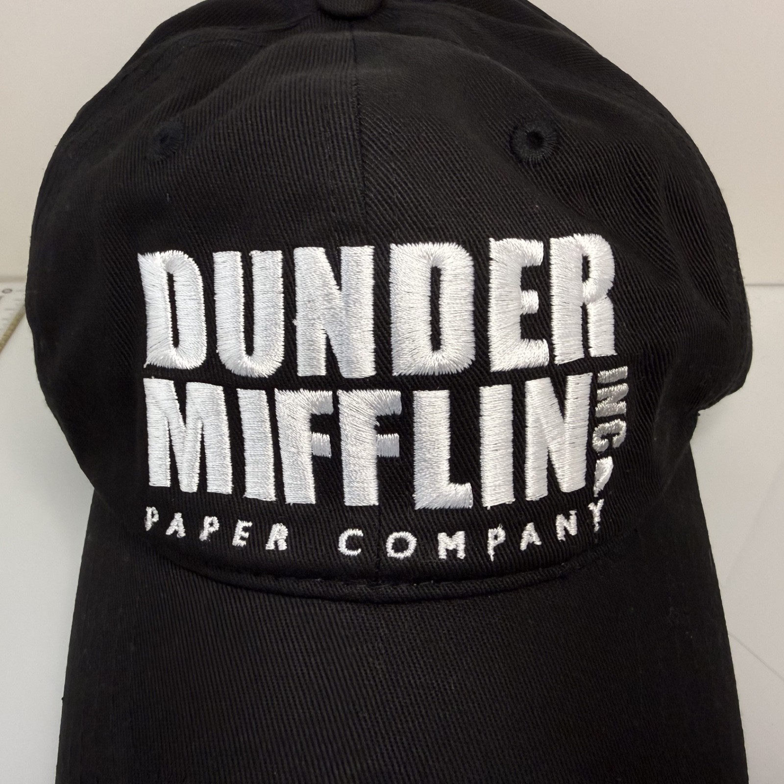 Dunder Mifflin INC Paper Company - Black -the office - Adjustable - Unisex Adult gallery