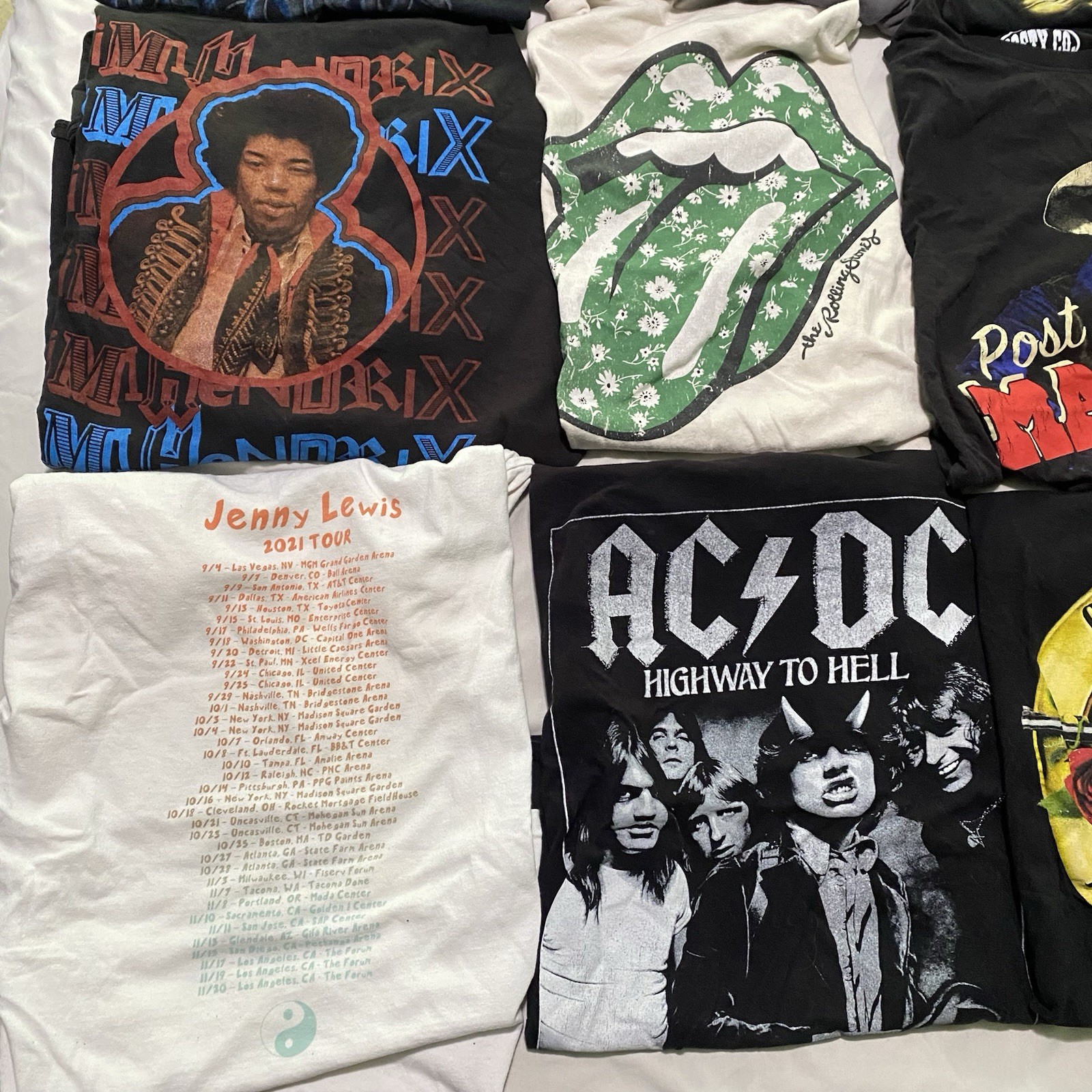 Rock Band Concert T-Shirt Lot of 20 Modern Pop Tour Music Tees Bundle Reseller gallery