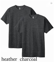 American Apparel 1301 Unisex Short Sleeve Preshrunk Heavyweight T-Shirt