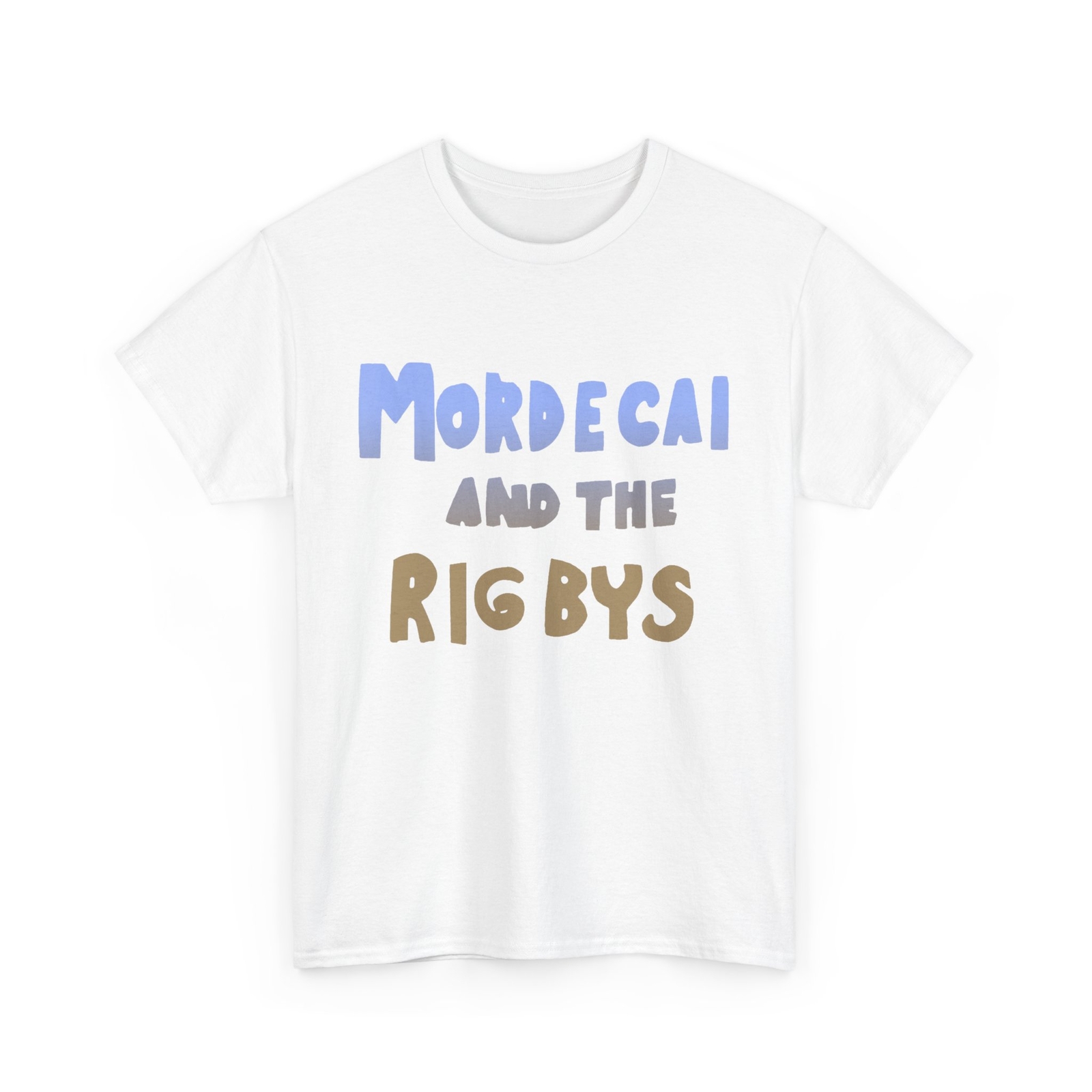 Mordecai and the Rigbys Ringer, Y2k Funny T-Shirt gallery