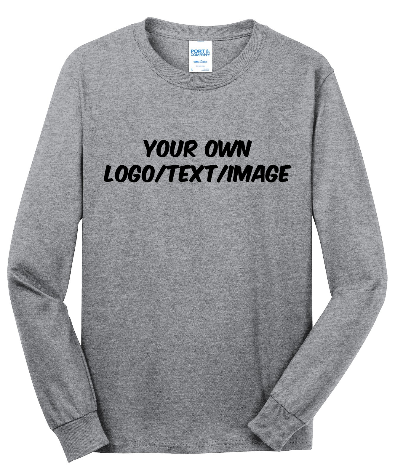 Ink Stitch Design Your Own Custom Cotton Long Sleeve Shirt gallery