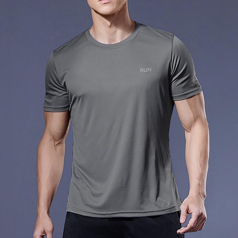 Men’s Quick Dry Sports T-Shirt – Running, Soccer Jersey, Gym Fitness Compression gallery