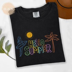 Hello Summer Comfort Tee Summer