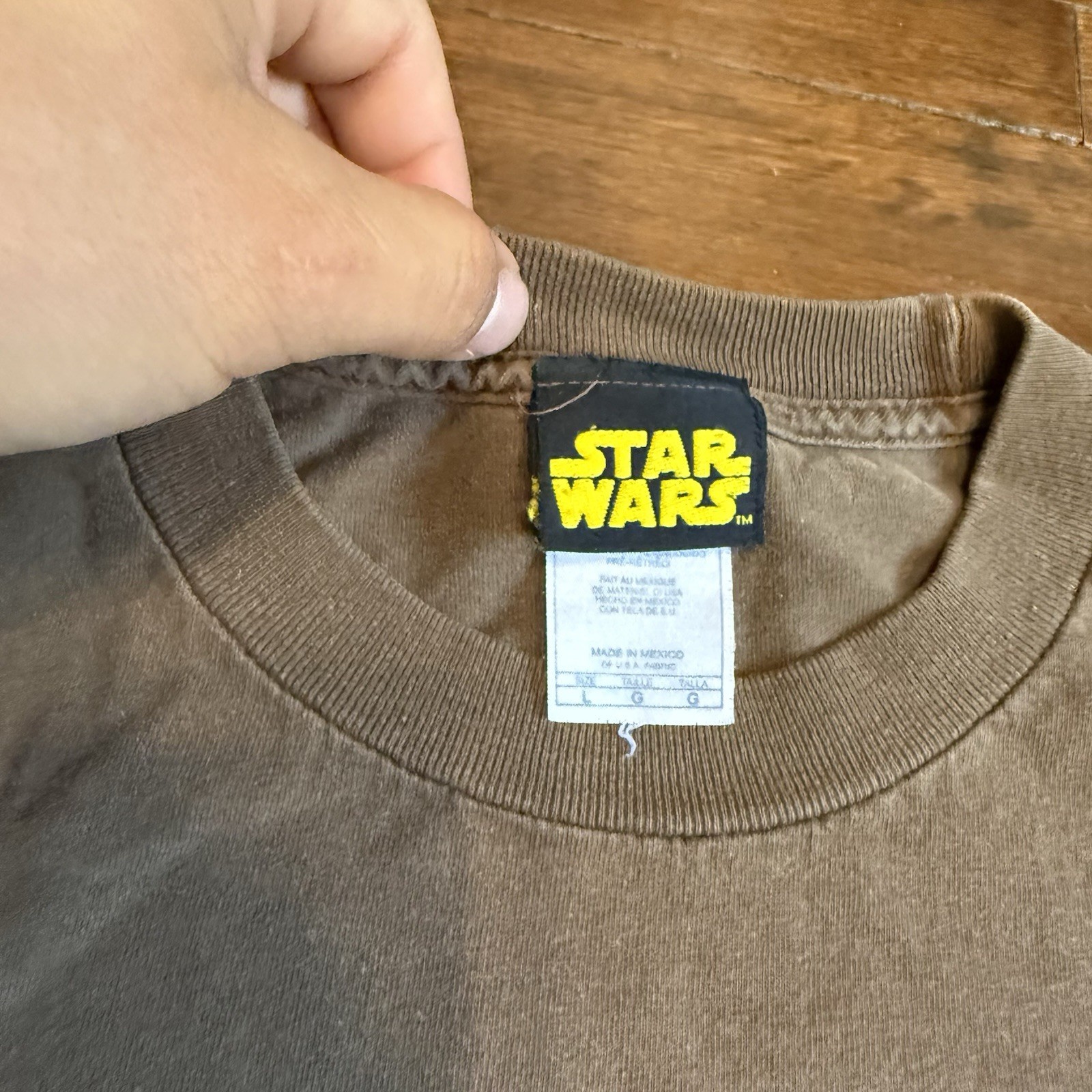 Vintage Y2K Chewie Chewbacca Star Wars Shirt Size Large gallery