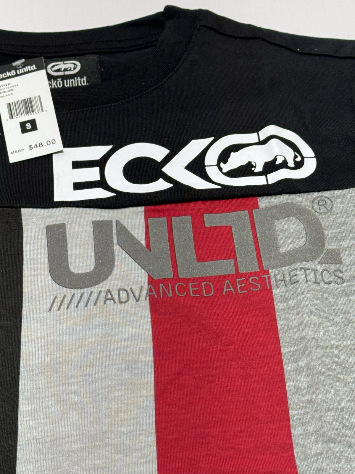 ECKO UNLTD S/S MULTI-COLOR T-SHIRT SZ: SMALL RETAIL $48 BRAND NEW WITH TAGS gallery