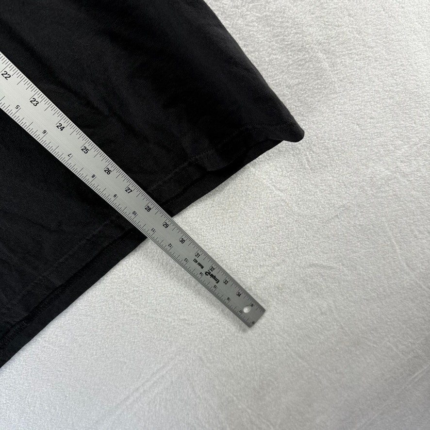 Vintage Blank Shirt men's Medium Black Sonoma USA Made Crew Grunge Deadstock NEW gallery