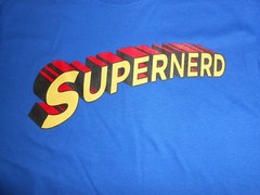 Super Nerd Comic – Superhero in 3D Blue T-Shirt – Men’s Sizes S – 3XL NEW