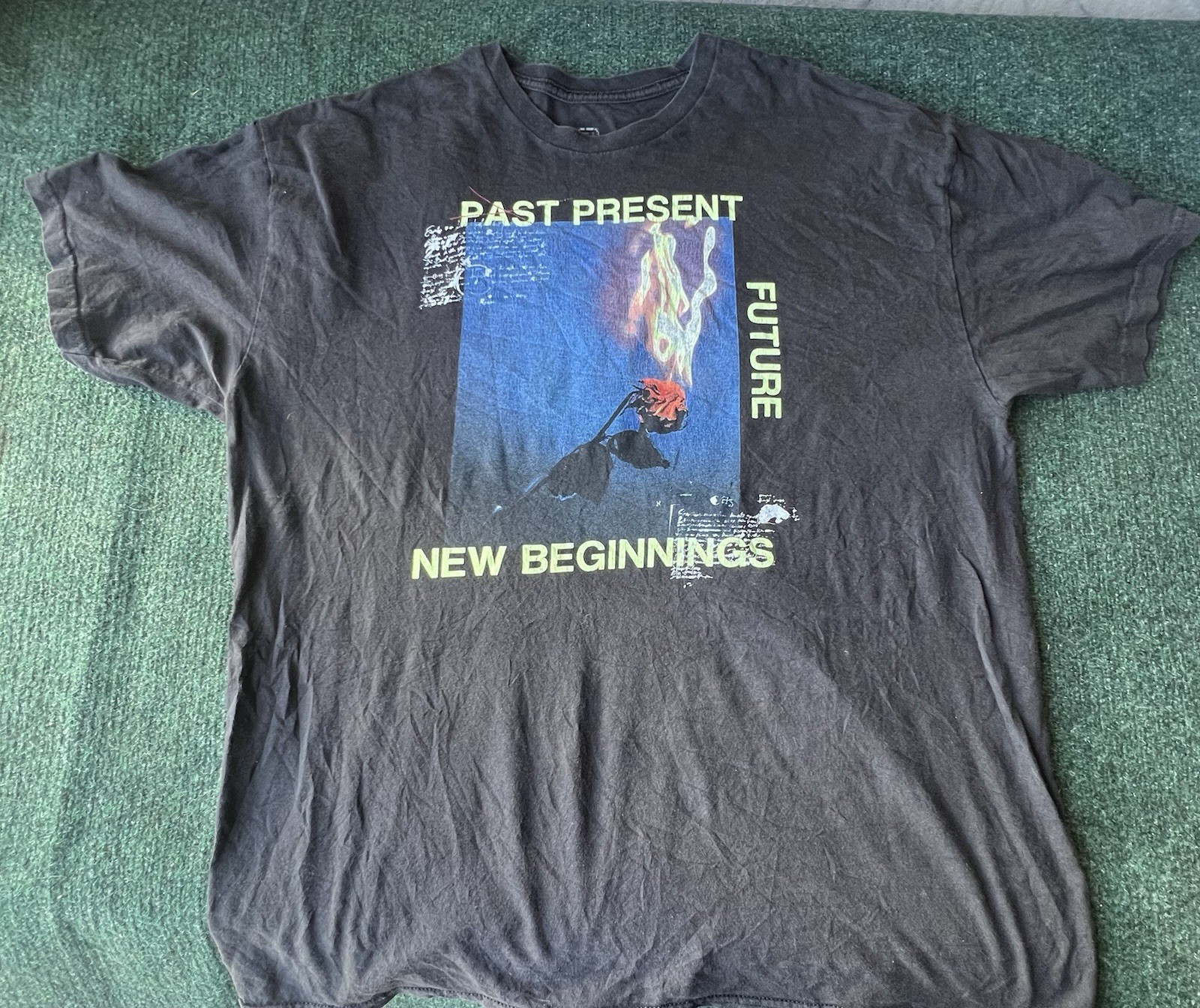 Past Present Future New Beginnings T-shirt Size X-Large Men gallery