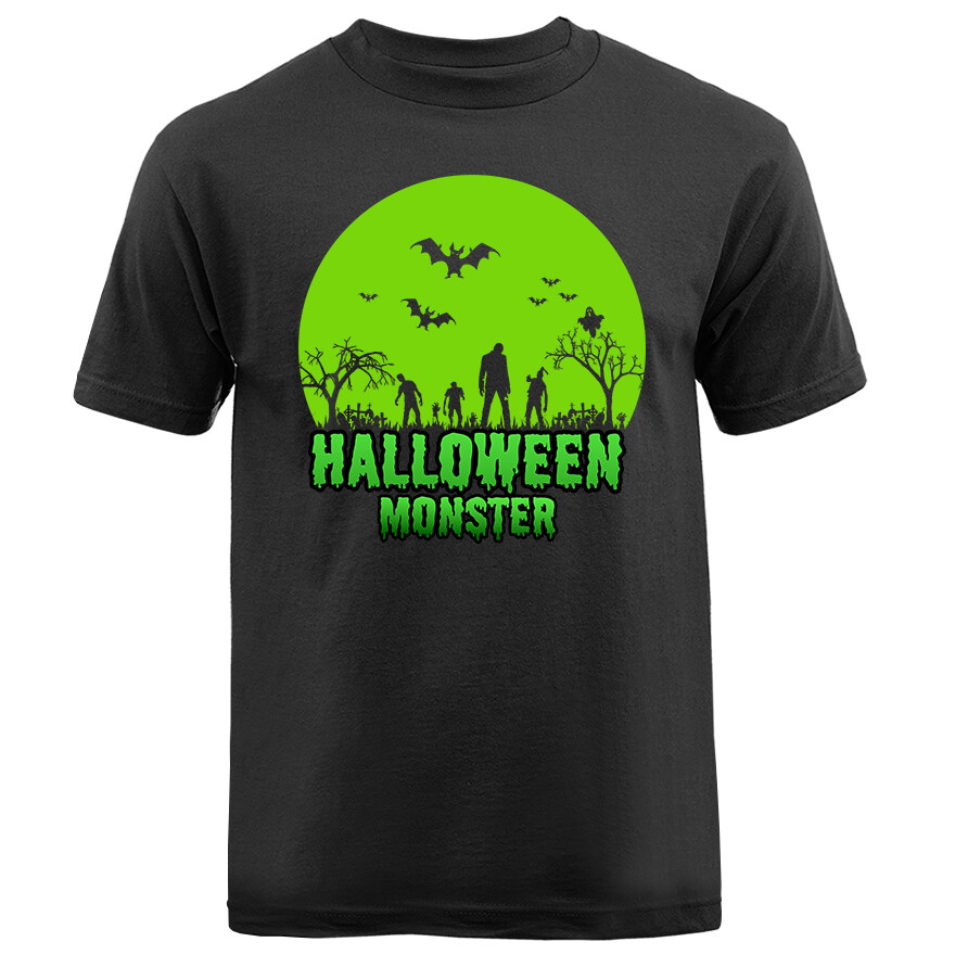 Halloween Costume Spooky Witches Pumpkin Ghost Graphic T-shirt