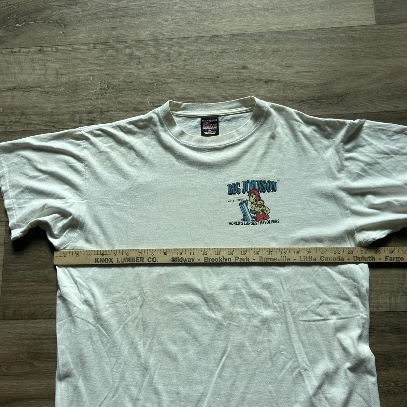 Vintage 1992 Big Johnson Graphic t shirt gallery