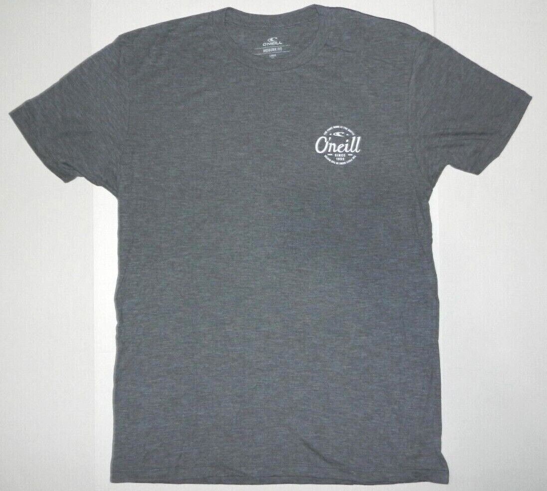 O'NEILL Patch Grey T-Shirt The First Name in The Water Since 1952 Tee New gallery