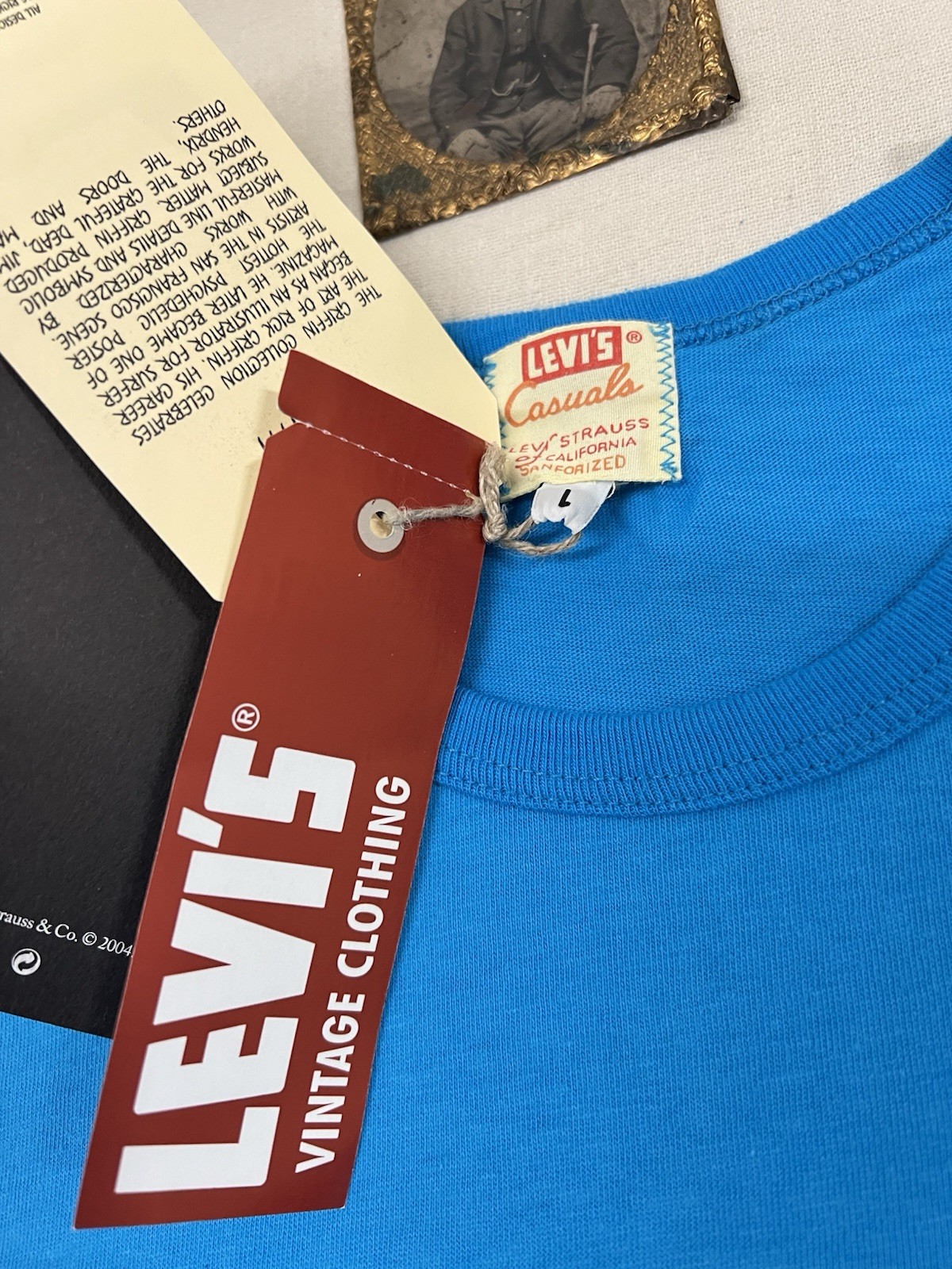 LVC T-Shirt L Levi's Vintage Clothing Catalogue New Tags NWT Rick Griffin Skater gallery