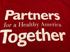 Vintage 90s Partners For A Healthy America T Shirt The Ohio State Hanes USA XL