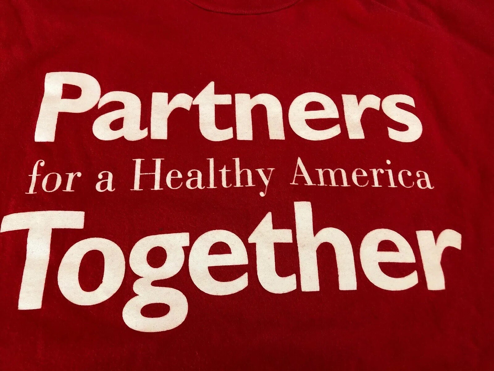Vintage 90s Partners For A Healthy America T Shirt The Ohio State Hanes USA XL gallery